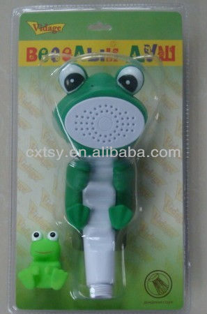 Kids shower frog cartoon shower lovely shower head cartoon shower