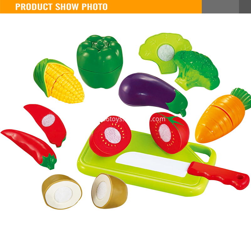 1plastic vegetable toys
