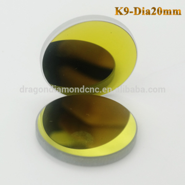 K9 Co2 Laser Mirror 20mm Diameter laser cut mirror /moon laser mirror for laser cutting and engraving machine