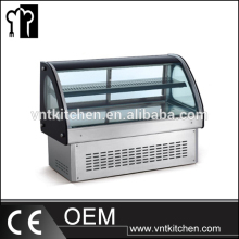 SS304 Tabletop 2 Layers Warming Deli Case