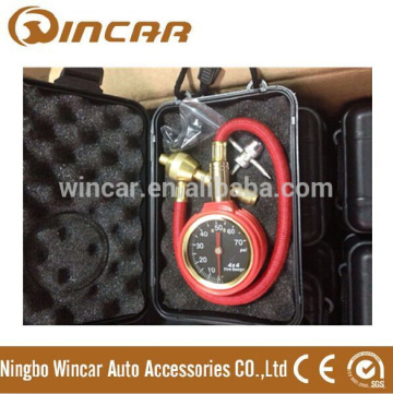 4WD tyre deflator, portable tire pressure gauge, Tire gauge