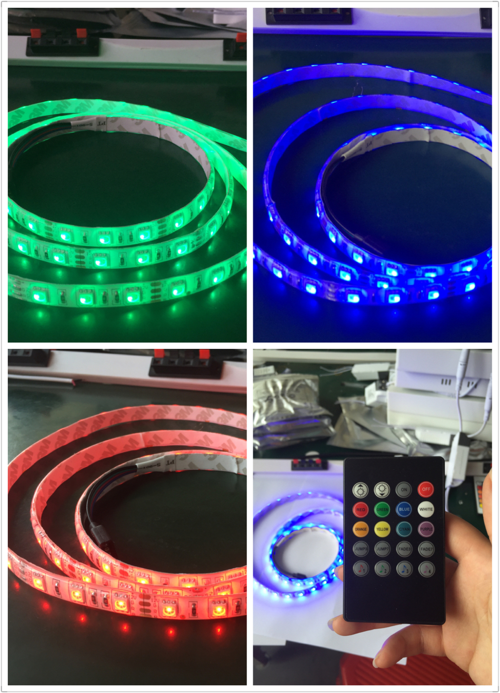 High Lumen brightness 12V outdoor led strip light 2835 bulbs white light advertising solution luces de navidad led