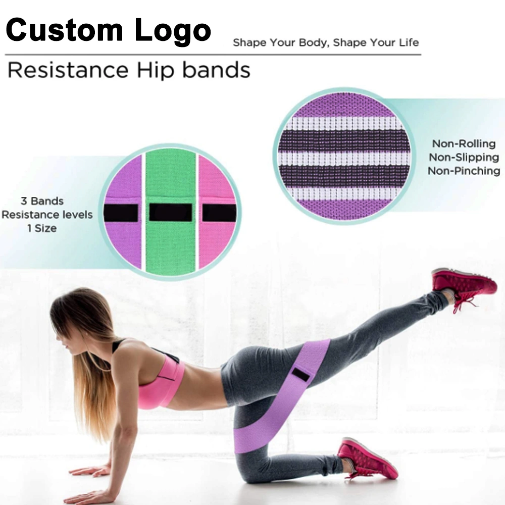 Good Quality Exercise Resistance TPE Fitness Rubber Yoga Stretch Resistance Bands