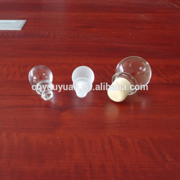Wholesale different size glass perfume bottles stoppers