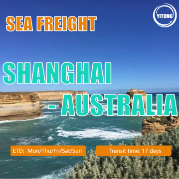 Sea Freight From Shanghai To Australia