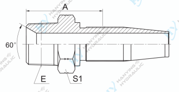 NPT Male Hydraulic Fittings