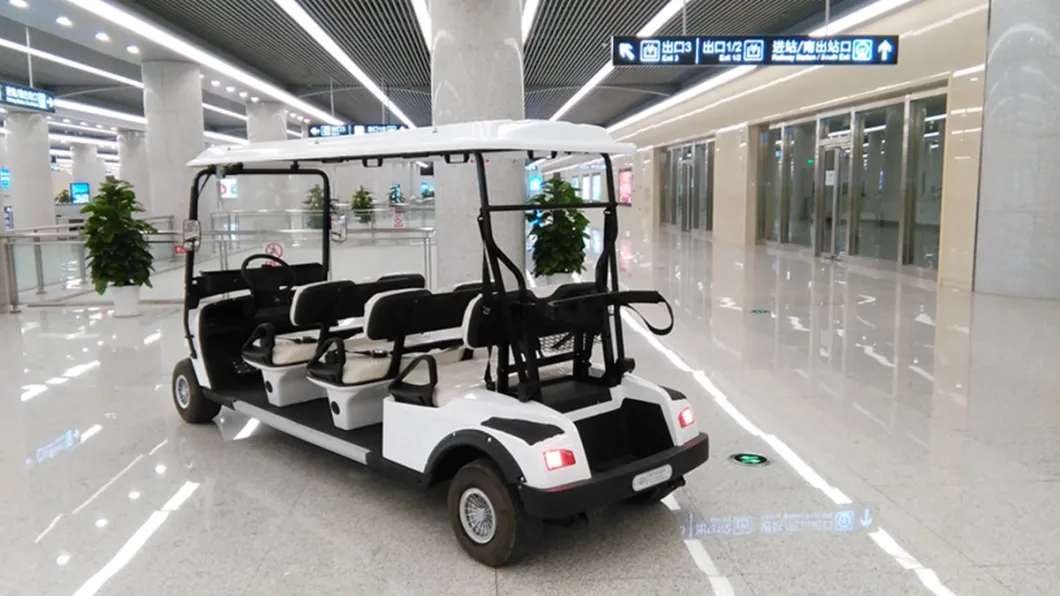 China Hot Selling Zhongyi 2020 New Design 6 Seaters Golf Carts Golf Buggy