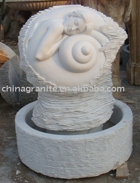 marble statue fountain