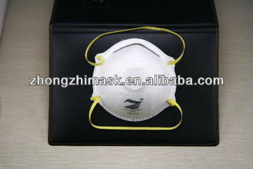 3 Ply Cone Non-woven Valved Dust Mask