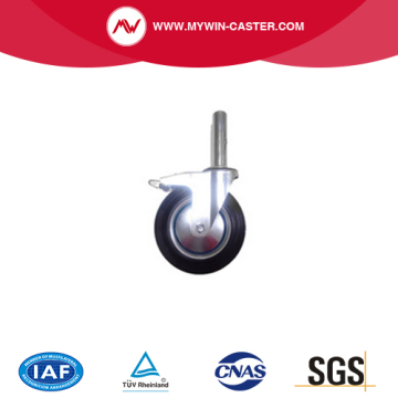 ndustrial rubber castors caster wheels