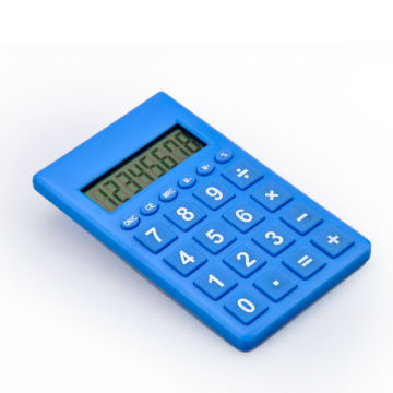 Colorful Electronic Pocket Calculator with Memory Function