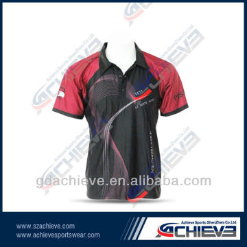 custom design sublimation printing mens golf polos shirt