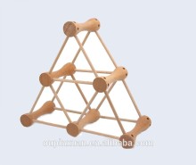 Funny DIY bamboo wine rack ,New product bamboo wine rack .