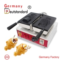 Fischförmige Waffelpfannenwaffelmaschine