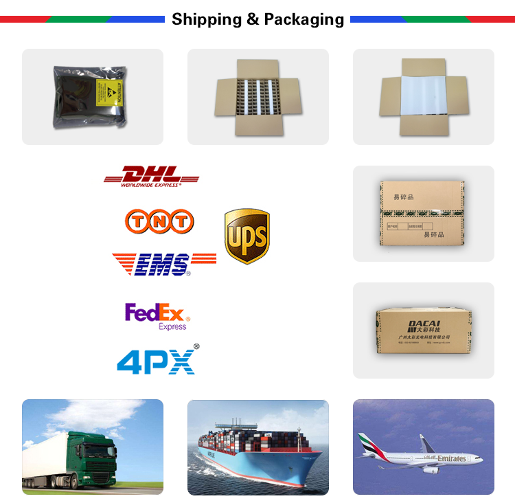 DACAI HMI 800x480 7'' LCD UART Serial Interface 7inch TFT LCD Display Module