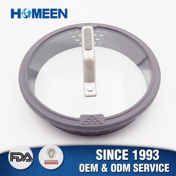 As Seen On Tv Silicone Stretch Lid , Pot Strainer Lid ,Glass Fry Pan Lid