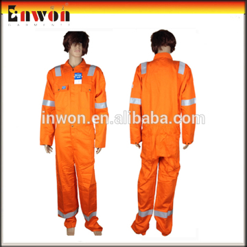 Reflective Safety Orange Safety Overall Workwear