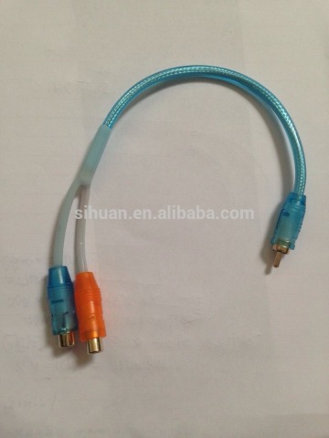 cars accessories china supply rca cable for car audio