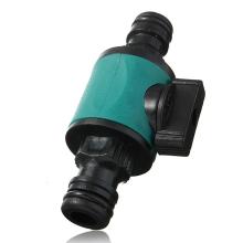 Plastic Garden Hose Mender with Valve
