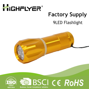 Highflyer cheap portable led flashlight with hand strap