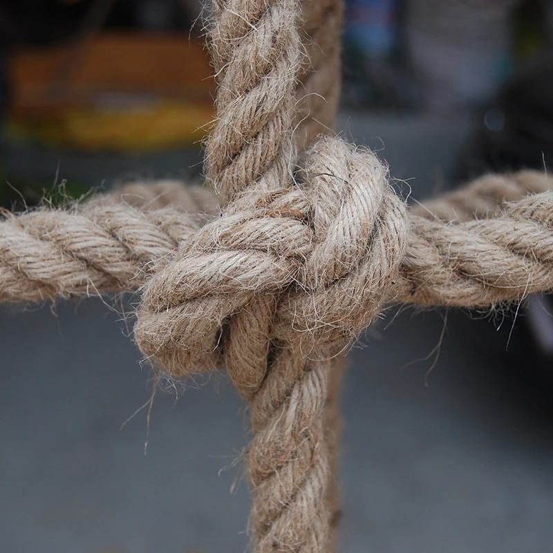 Customised Strong Twisted Rope Jute Net