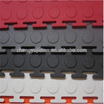 interlocking PVC plastic garage floor tiles Gym floor mats sport flooring office workshop warehouse floor