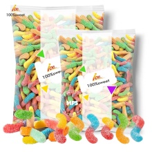 Sweets Wholesale: Vegan Sour Worms Gummies & Jelly Candies - OEM Manufacturer