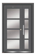 Left Hand Stainless Steel Door