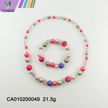 Lovely candy beaded necklace for children