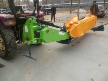 Disc mower for on lawn