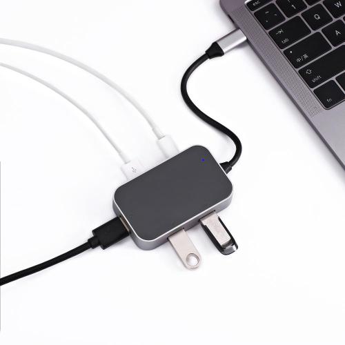 Estación de acoplamiento 3 en 1 USB C HUB