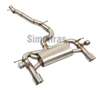 Audi TT 2.0T Downpipe without catalyst Exhaust Pipe