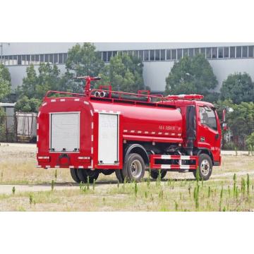 Caminhão de bombeiro de tanque de água de 5 toneladas caminhão de bombeiro