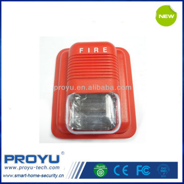 Fire alarm Flash warning light strobe siren sound-light alarm