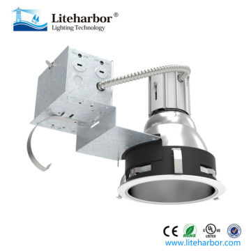 Downlight LED lighting With 6" Vertical HID Metal Halide Remodel Architectural Remodel Housing