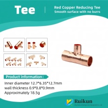 Special-Shaped Copper Tee Flexible for Complex Piping