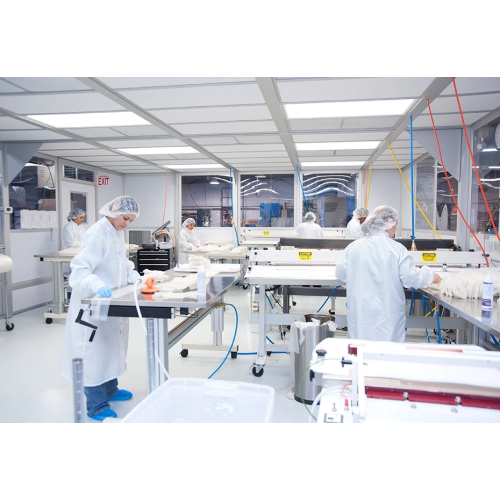 Schone kamer stofvrij voedsel schone kamer