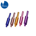 Stud trục anodizing màu