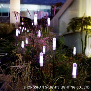 Lámpara de láminas LED decorativa colorida al aire libre