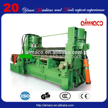 NC control hydraulic 3 plate rolling machine