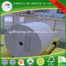 white offset paper rolls for printing in factory