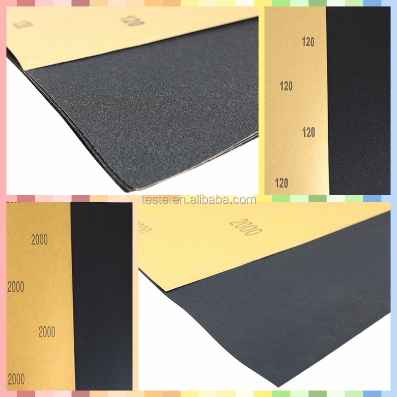 Kraft Paper Red Abrasive Paper water sand paper Waterproof Sandpaper