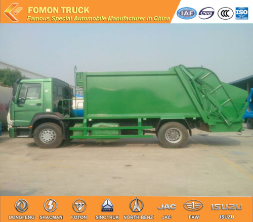 Trak sampah SINOTRUK HOWO 4x2 12cbm