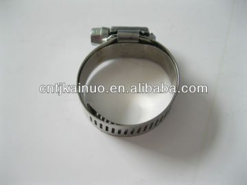 American type hose clamp with liner large hose clamps