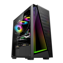 ATX Gaming RGB PC Case Cabinet for Desktop Computers