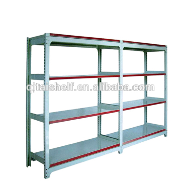Assembled warehouse storage pallet rack