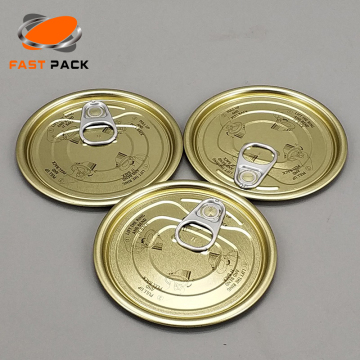 easy open end lids for round tin cans