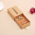 Embalaje de perfume de caja personalizada Kraft Paper