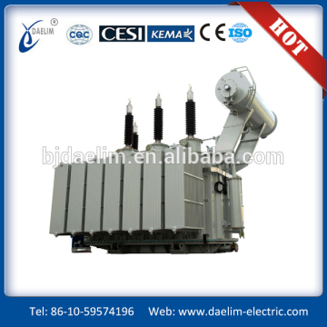 2015 low price 220kv three phase two winding transformer