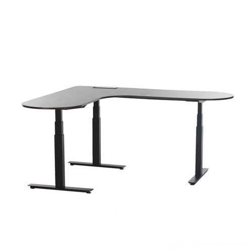 Degree L-Shaped Adjustable Height Desk